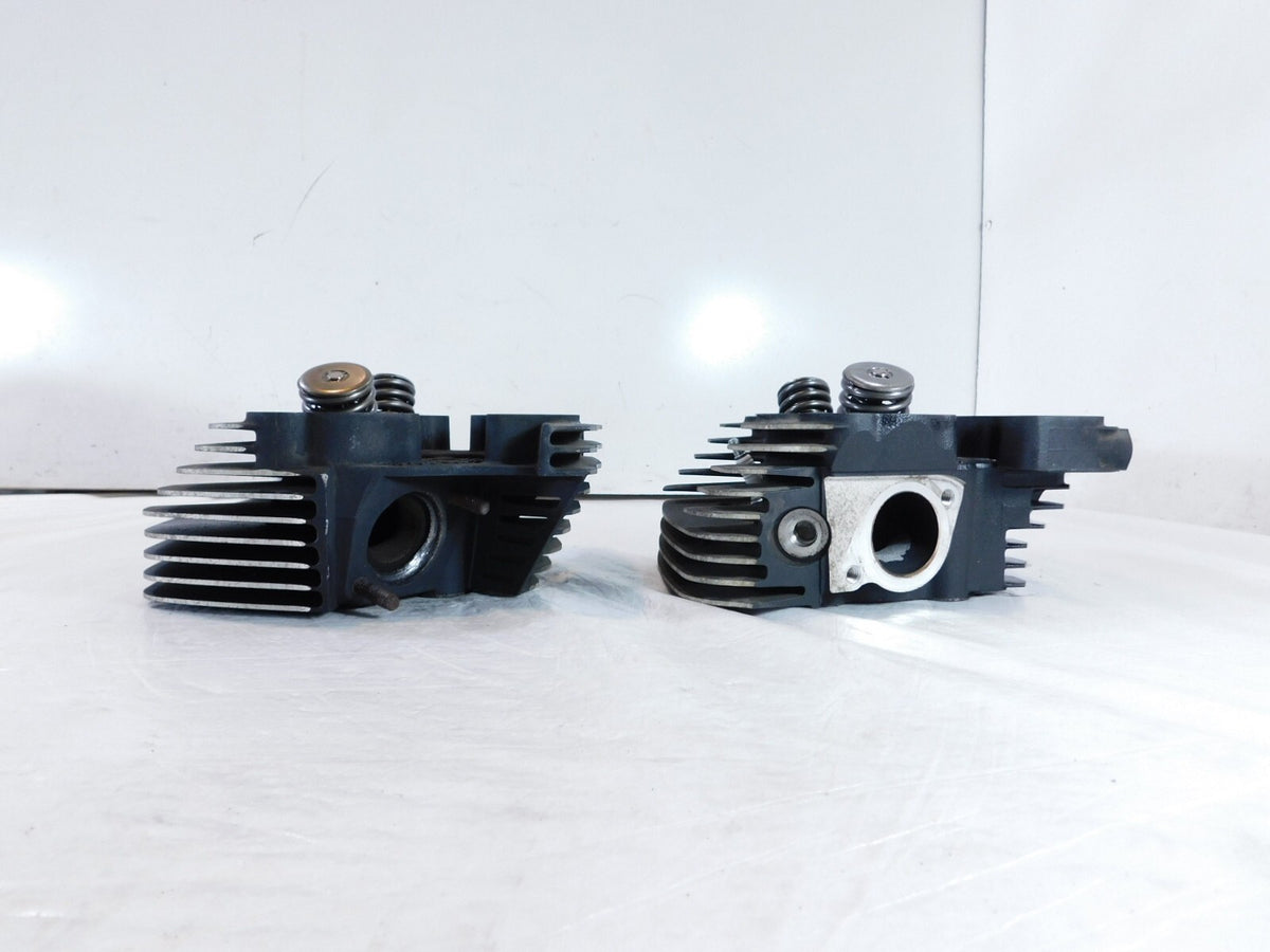 Harley Davidson Touring Softail & Dyna Black Cylinder Heads & Valves w/ Springs - C3 Cycle