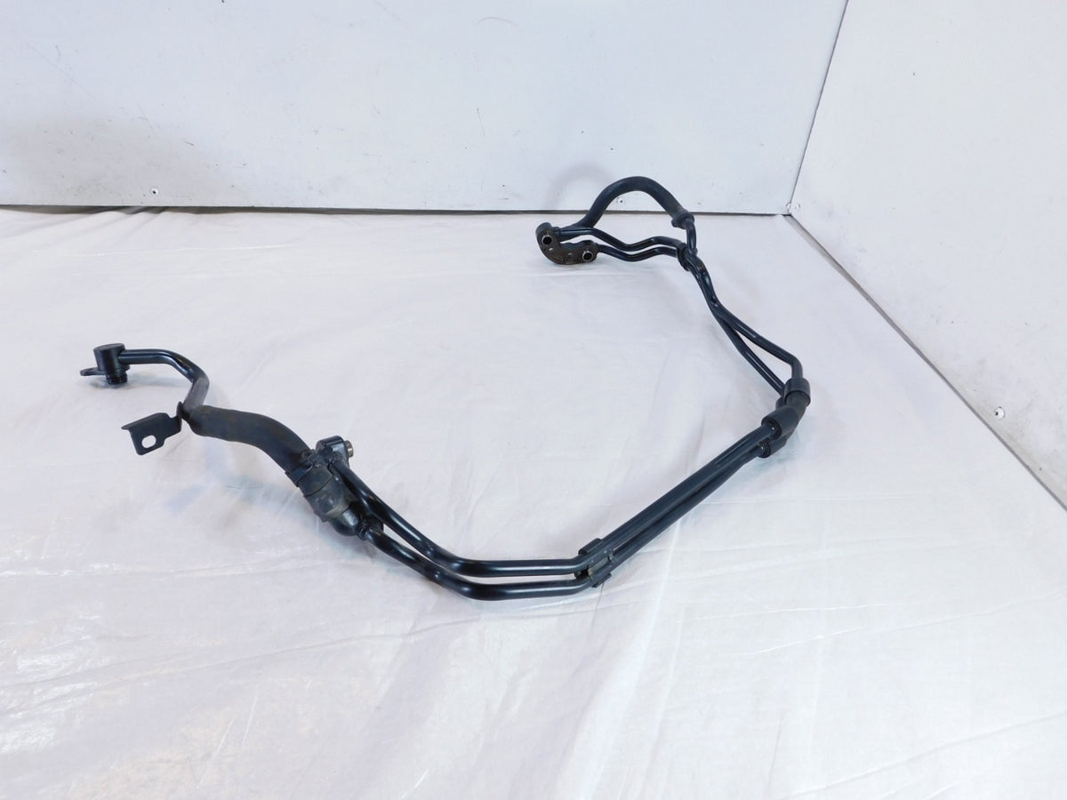 Harley Davidson Softail Fat Boy Milwaukee 8 Engine Motor Oil Cooler Line Pipes - C3 Cycle