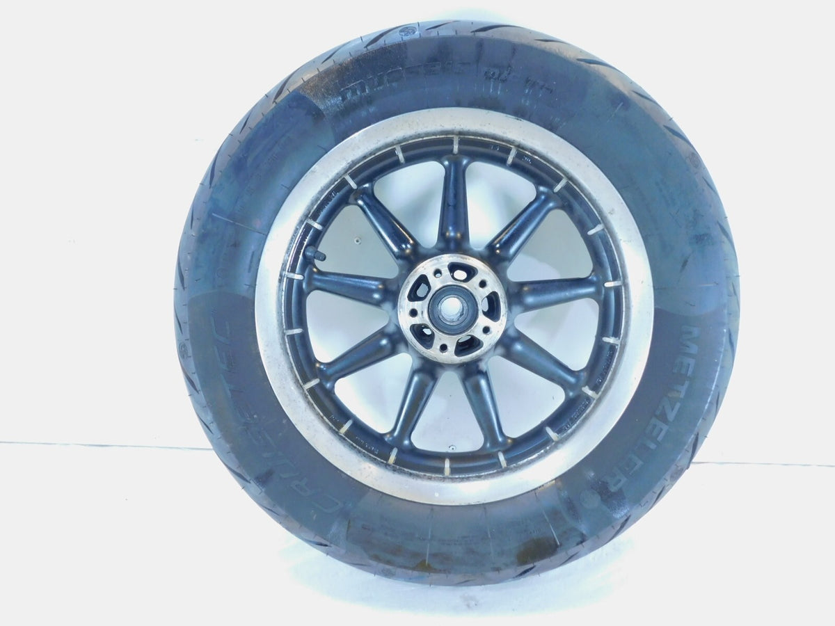 Harley Davidson Touring Road Street & Electra Glide Black Rear Wheel Rim & Tire - C3 Cycle
