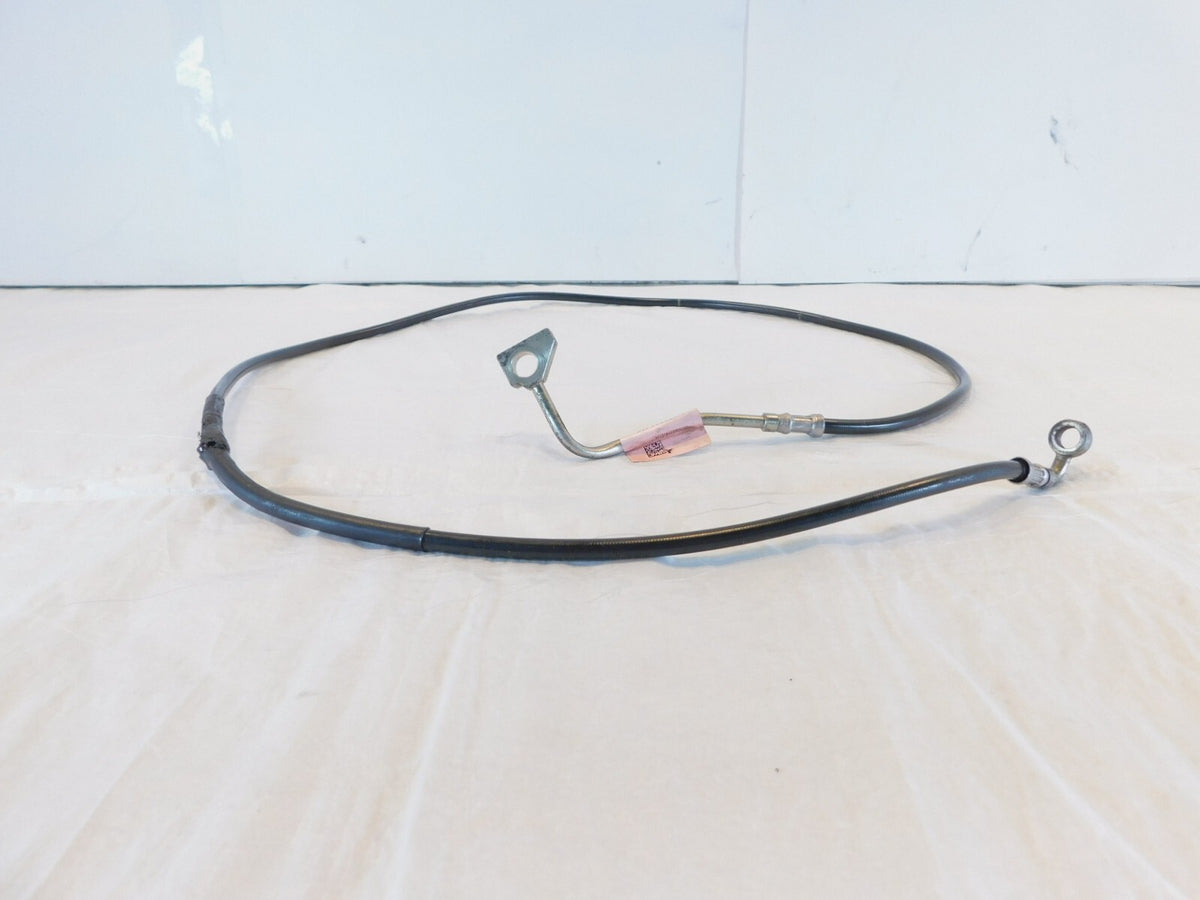 Harley Davidson Road Glide Special Black Front Caliper ABS Brake Line Hose Pipe - C3 Cycle