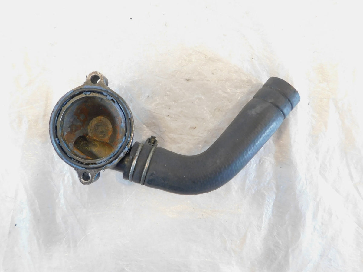 Honda CX500 CX500C CX500D Black Engine Cooling Thermostat Case Housing Cover - C3 Cycle