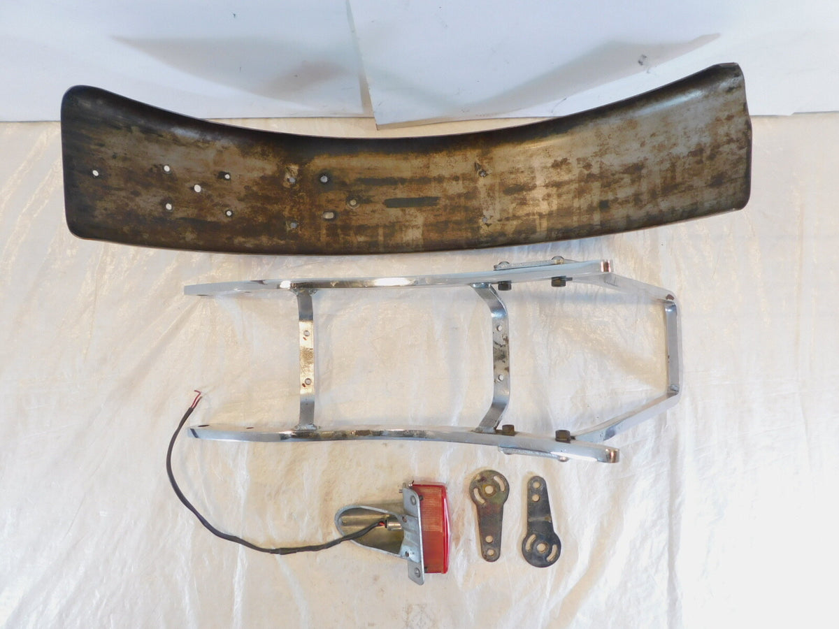 Harley Davidson Sportster 900 & 1000 Rear Passenger Backrest Sissybar & Fender - C3 Cycle