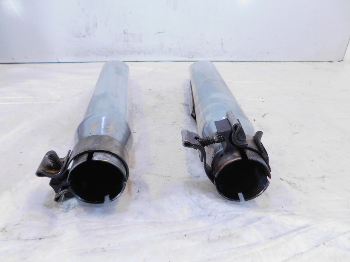 1991-1994 Harley Davidson Dyna Low Rider & Wide Glide Slash Cut Pipe Mufflers - C3 Cycle