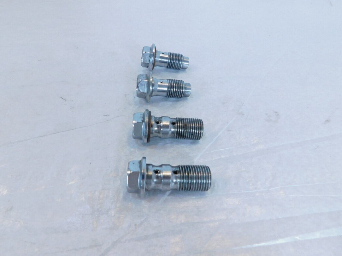 Yamaha Virago 700 750 1000 XV1100 Engine Motor Oil Pipe Line Hollow Banjo Bolts - C3 Cycle