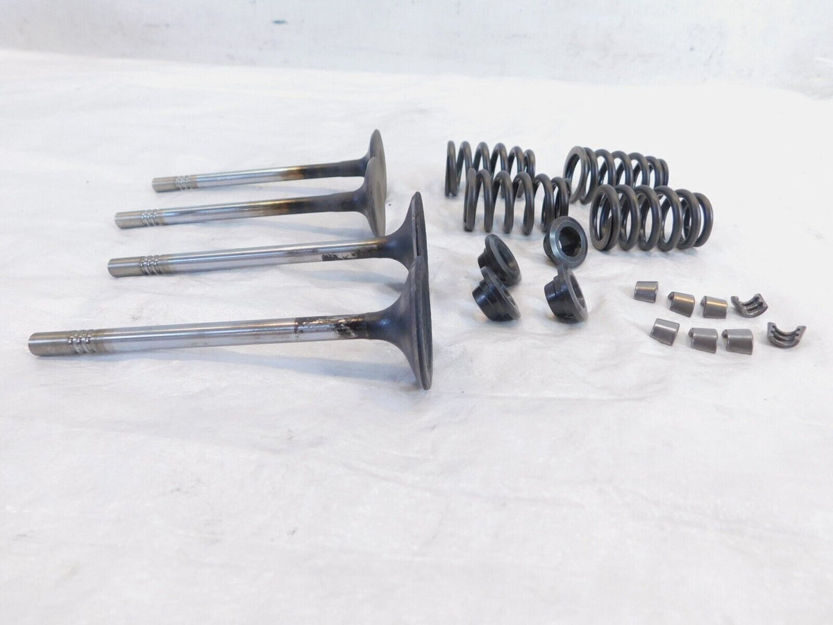 Victory Vision Kingpin & Vegas Intake/Exhast Valves w/ Springs & Retainer Seats - C3 Cycle