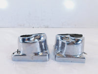Harley EVO Softail Road King Dyna & FXR Chrome Lifter Tappet Housing Covers - C3 Cycle