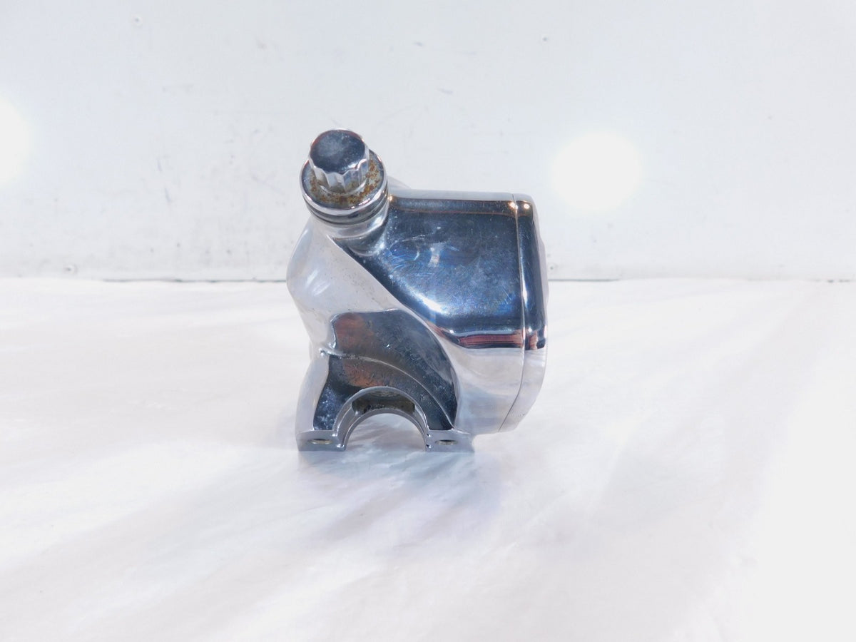 Harley Road King Electra Glide 11/16 Chrome Front Brake Master Cylinder w/ Cover - C3 Cycle