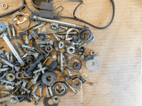 2012 12 Piaggio Vespa LX 50 Miscellaneous Engine Nuts Bolts Brackets Parts Lot - C3 Cycle