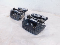 Harley Davidson Touring Softail & Dyna Black Cylinder Heads w/ Springs & Valves - C3 Cycle