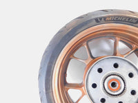 2008 2009 2010 2011 Kawasaki Concours 14 ABS Silver Rear Wheel Rim & Tire - C3 Cycle