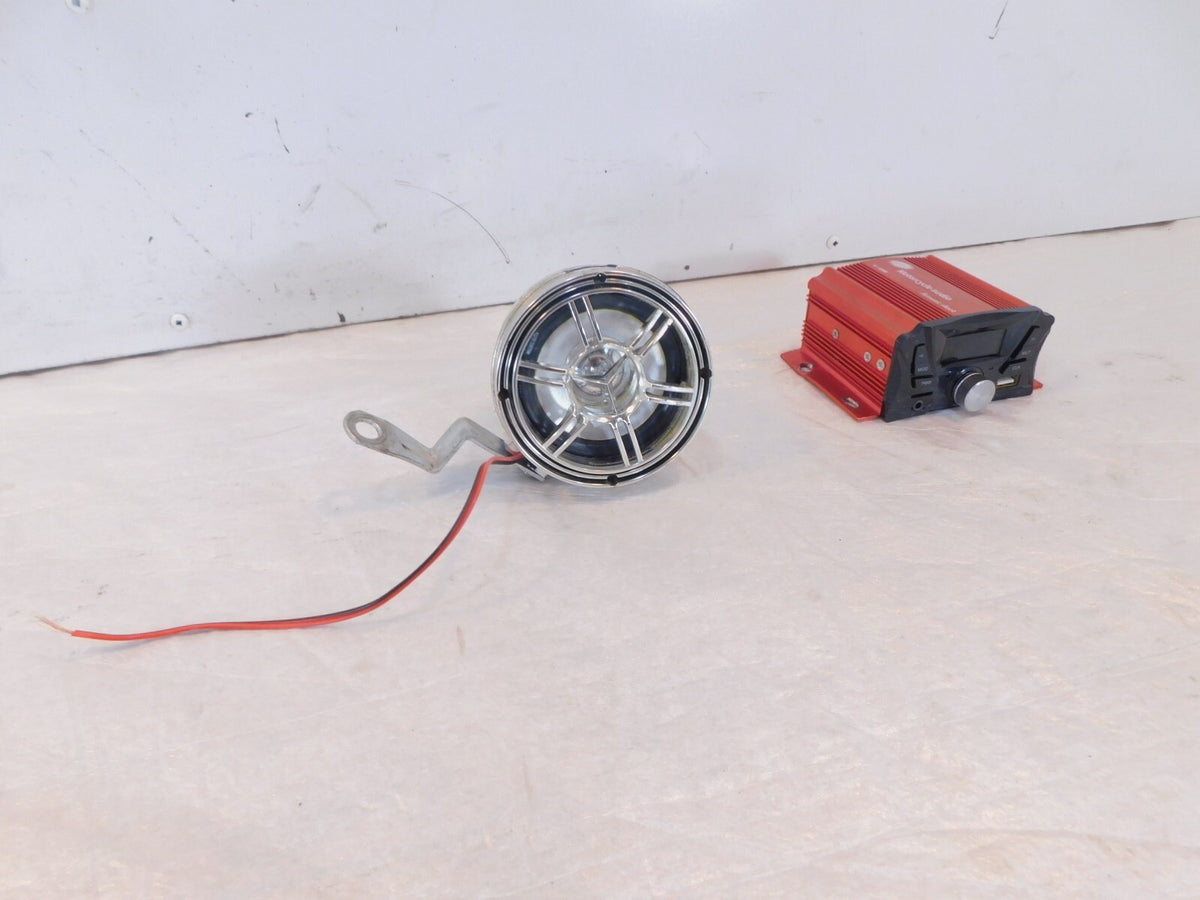 1994 Kawasaki Vulcan 88 VN1500 DC12V Bluetooth Audio Amplifier & Speaker - C3 Cycle