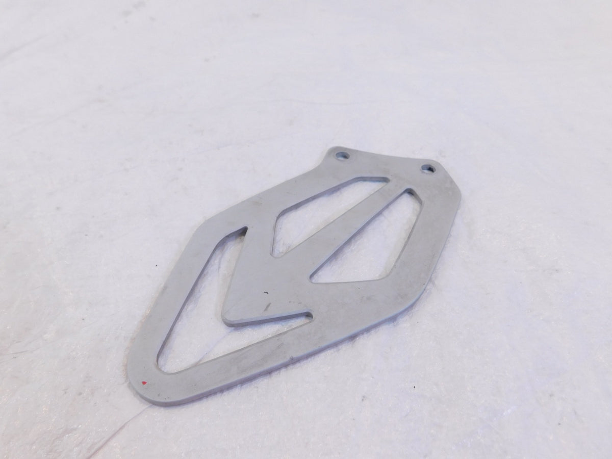 2014-2019 BMW S1000-RR S1000RR Silver Rear Left Footrest Rearset Heel Guard - C3 Cycle