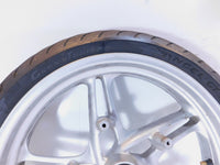 2000-2006 BMW R1150R R1150RS R1150RT Silver Front Wheel Rim & Tire 3.5x17"  Bent - C3 Cycle