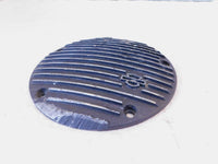 Harley Davidson Twin Cam Softail & Dyna Black Ribbed Left Derby Clutch Cover - C3 Cycle