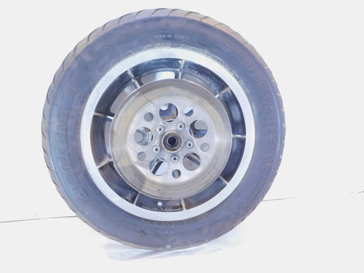Harley Davidson Dyna Softail & Sportster 883 & 1200 Cast Rear Rim Wheel w/ Tire - C3 Cycle