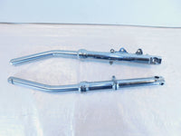 95-99 Harley Davidson Dyna Super Glide Chrome Left Right Fork Tube Shocks - Bent - C3 Cycle