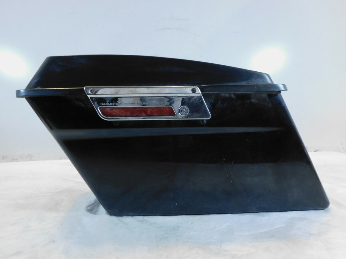 Harley Davidson Road King Street & Electra Glide Black Left Saddlebag - C3 Cycle