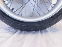 2009 Harley Davidson Dyna Street Bob FXDB Silver Laced Front Wheel Rim & Tire - C3 Cycle