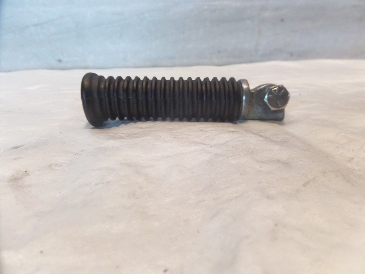 Harley Touring V-Rod Dyna Sportster Softail FXR Black Rubber Footpegs Footrest - C3 Cycle