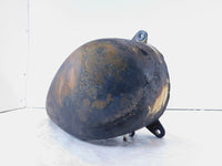 03 2003 Indian Gilroy Scout Right Side Fuel Gas Petrol Tank White- Rusty - C3 Cycle