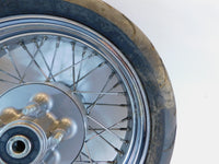 1998-2003 Triumph Thunderbird Sport Chrome Spoked Rear Wheel Rim & Tire