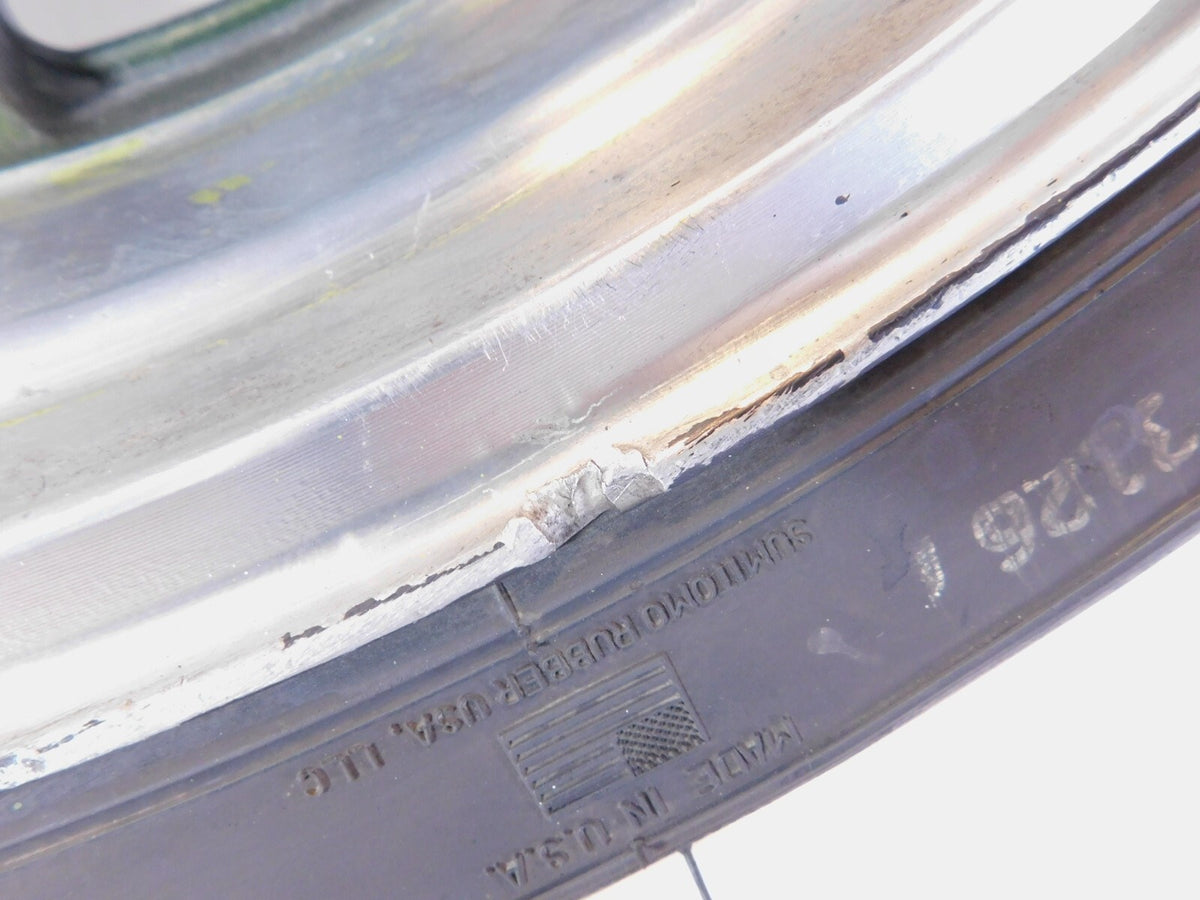2007 07 Kawasaki Ninja ZX-10R ZX10R ZX1000 Rear Back Wheel Rim Hub & Brake Rotor - C3 Cycle