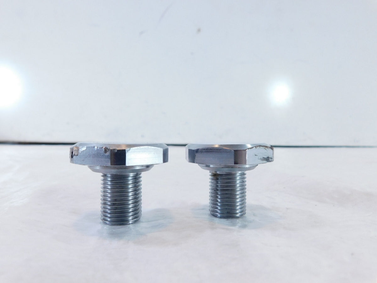 Harley Davidson Road King Dyna Softail Wide Glide 41mm Front Fork Tube Plug Caps