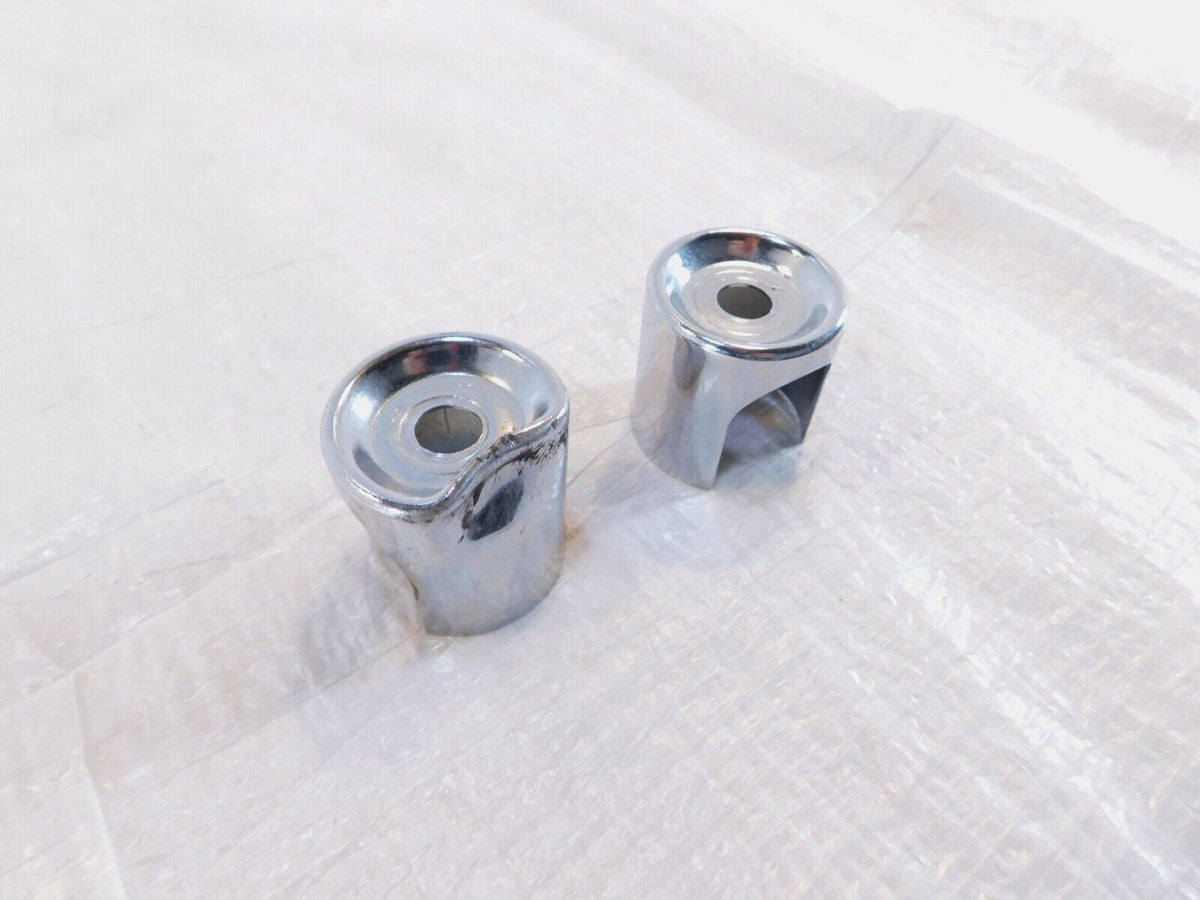 Pair Harley Davidson Sportster 883 1200 Shock Absorber Mount Bolt Covers - C3 Cycle