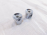 Pair Harley Davidson Sportster 883 1200 Shock Absorber Mount Bolt Covers - C3 Cycle