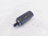 One Harley Touring Dyna Sportster & Softail ISO Black & Rubber Footpeg Footrest - C3 Cycle