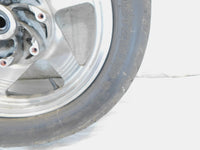 1999-2001 Kawasaki Vulcan 1500 VN1500 Nomad Cast Silver Front Wheel Rim & Tire - C3 Cycle