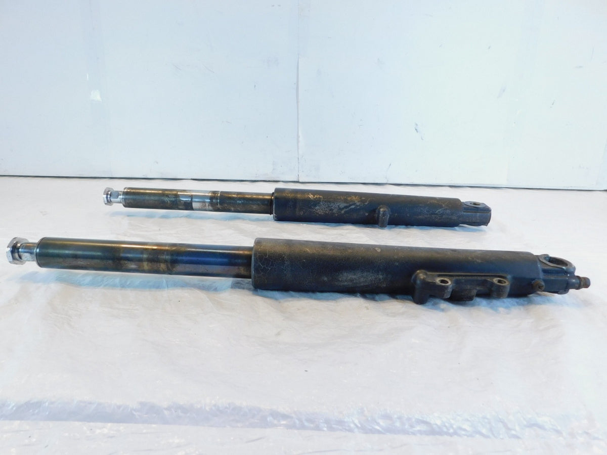 02-08 Harley Davidson Touring Road King Classic Chrome Left Right Front Forks - C3 Cycle
