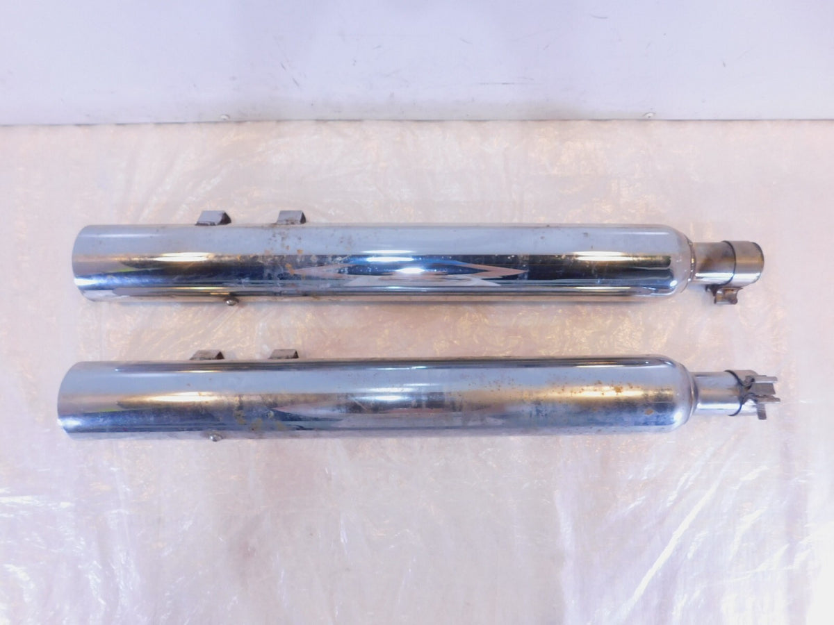 Harley Davidson Road King & Electra Glide Kerker Slip on Exhaust Mufflers - C3 Cycle