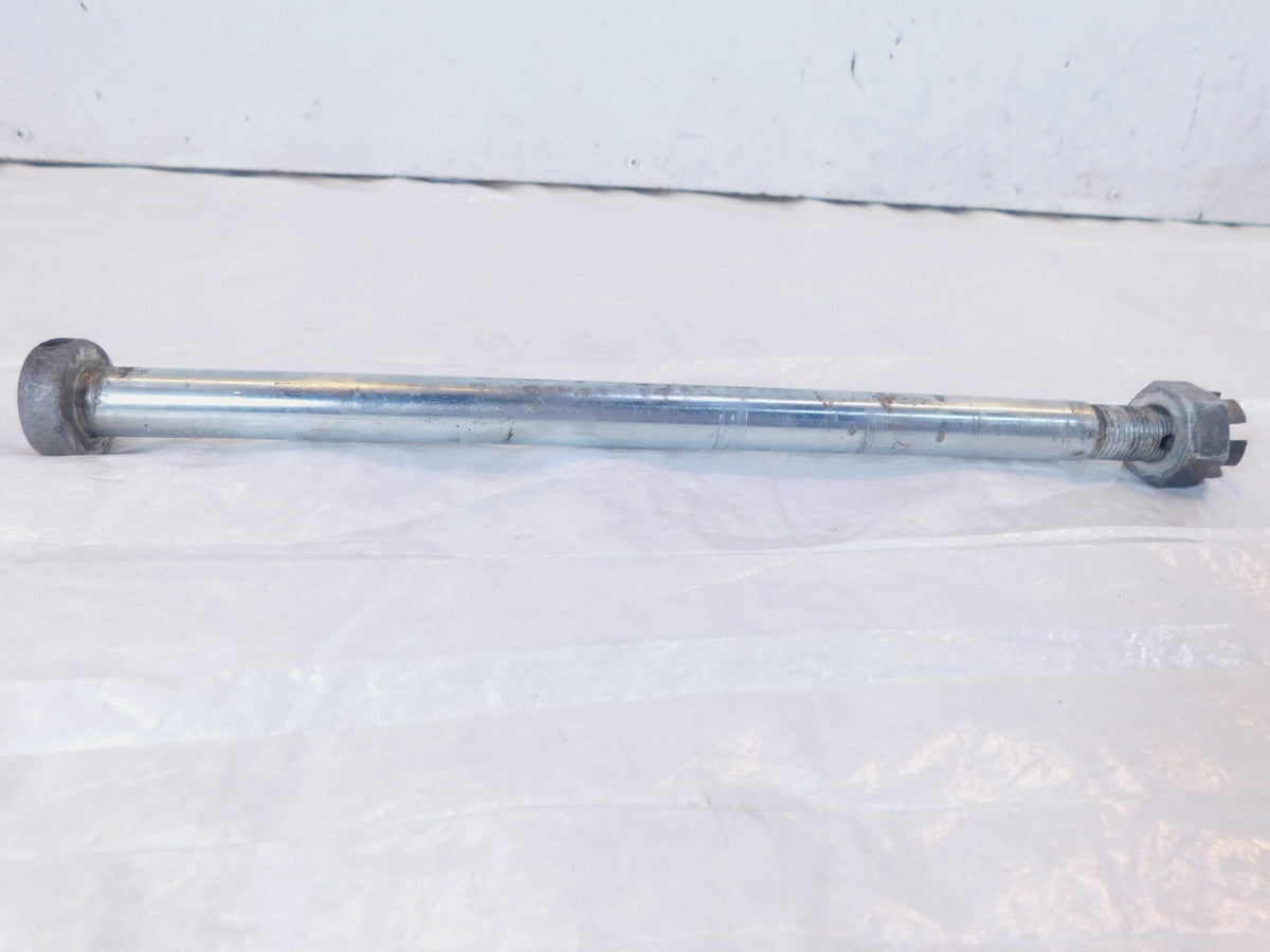 Kawasaki LTD Belt KZ440 KZ440D KZ 440 Front Wheel Axle Pivot Bolt Shaft w/ Nut - C3 Cycle