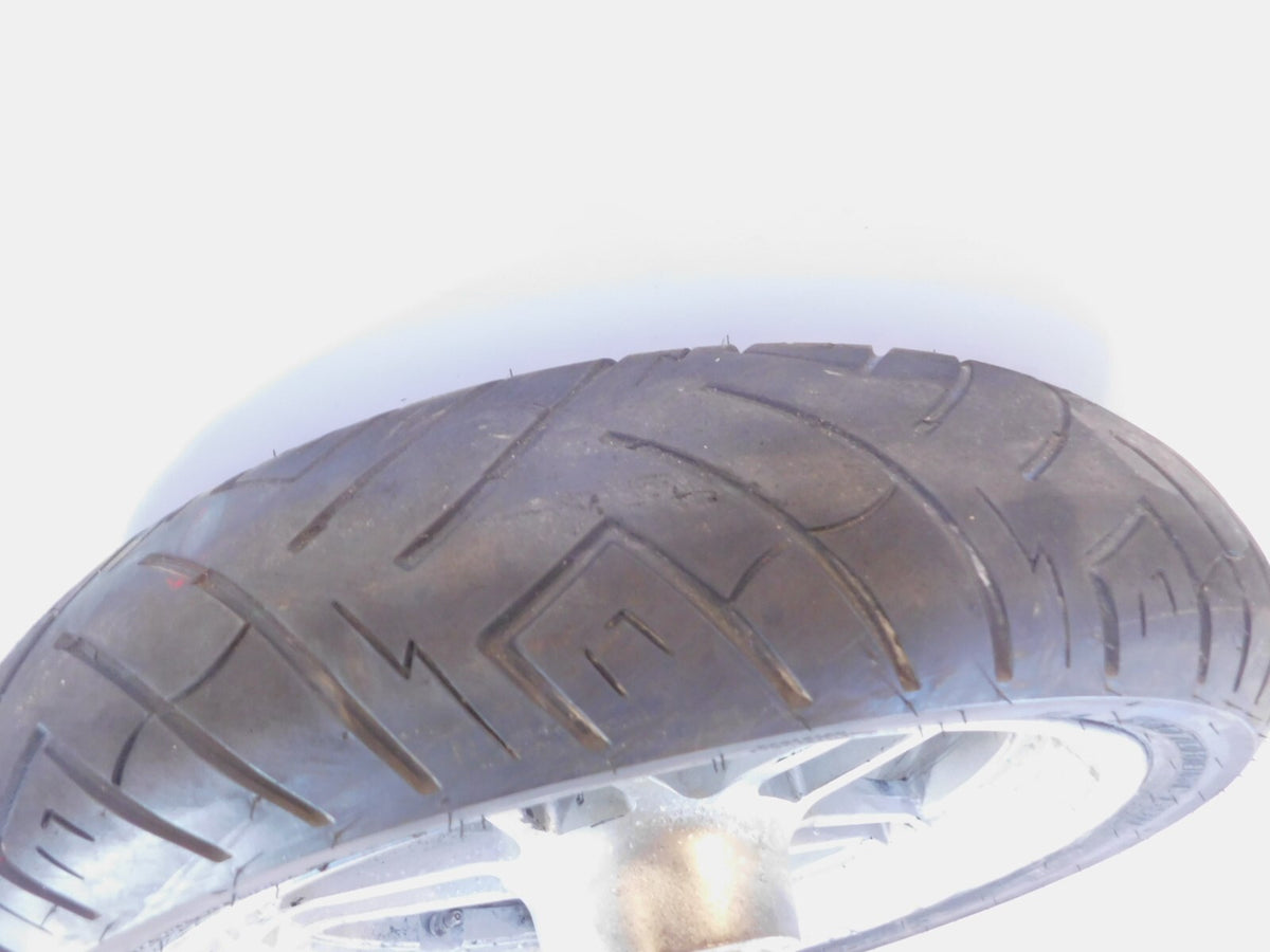 Honda VTX1800 VTX1800F1 VTX1800F2 Silver Front Cast Wheel & Rim - Bent