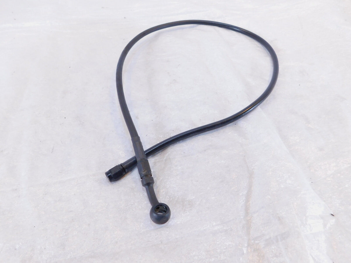 1977 77 Honda CB550 CB550K 550 Black Front Brake Master Cylinder Hose Line - C3 Cycle
