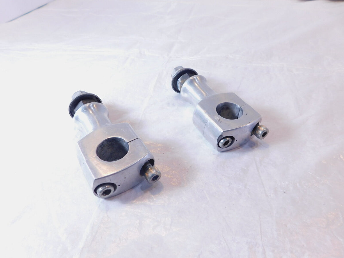 Harley Davidson Sportster 883 & 1200 & Dyna Handlebar Bar Riser Clamps - C3 Cycle