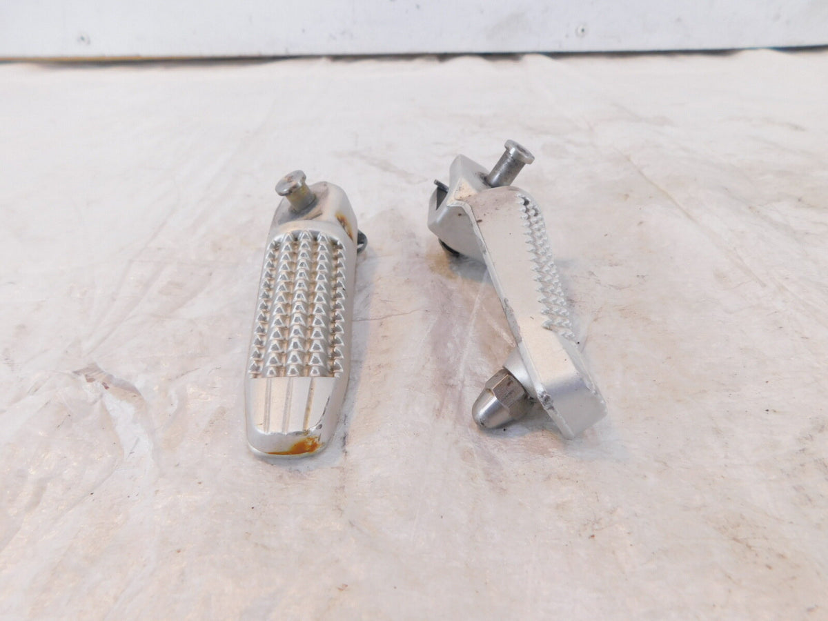 2009-2018 BMW F800R K1300S Silver Front/Rear Left Foot Pegs Footrest Pegs - C3 Cycle