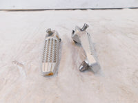 2009-2018 BMW F800R K1300S Silver Front/Rear Left Foot Pegs Footrest Pegs - C3 Cycle