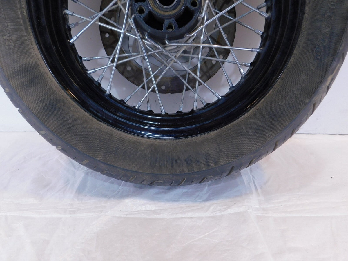 2007 Harley Davidson Sportster XL1200N 16" Black Laced Rear Wheel Rim & Tire - C3 Cycle