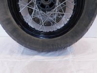 2007 Harley Davidson Sportster XL1200N 16" Black Laced Rear Wheel Rim & Tire - C3 Cycle