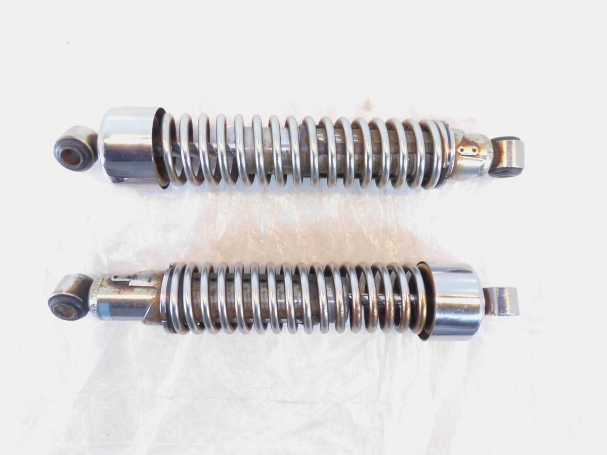 Harley Davidson Sportster 883 & 1200 Chrome Rear Wheel Shock Absorbers 13.5" - C3 Cycle