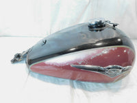 2010 10 Kawasaki Vulcan 1700 VN1700 Red & Black Voyager Gas Petrol Fuel Tank - C3 Cycle