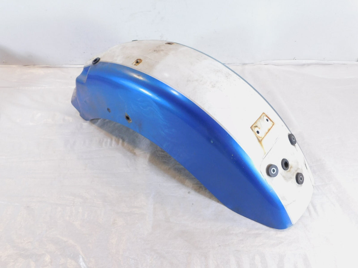 1992 & 1993 Kawasaki Vulcan 88 VN1500A Blue & White Rear Wheel Fender Mudguard - C3 Cycle