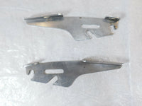 2 Harley Davidson Softail or Dyna 41mm Windscreen Windshield Mount Brackets - C3 Cycle