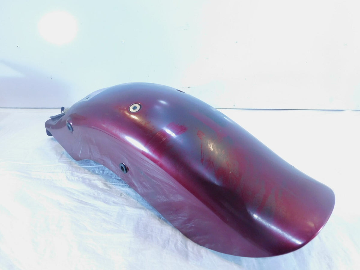 2004 04 Honda Shadow VT600CD Deluxe Burgundy Rear Wheel Cover Mud Guard Fender - C3 Cycle