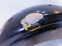 1997-2001 Harley Davidson Dyna Wide Glide Black Bobbed Rear Wheel Cover Fender - C3 Cycle