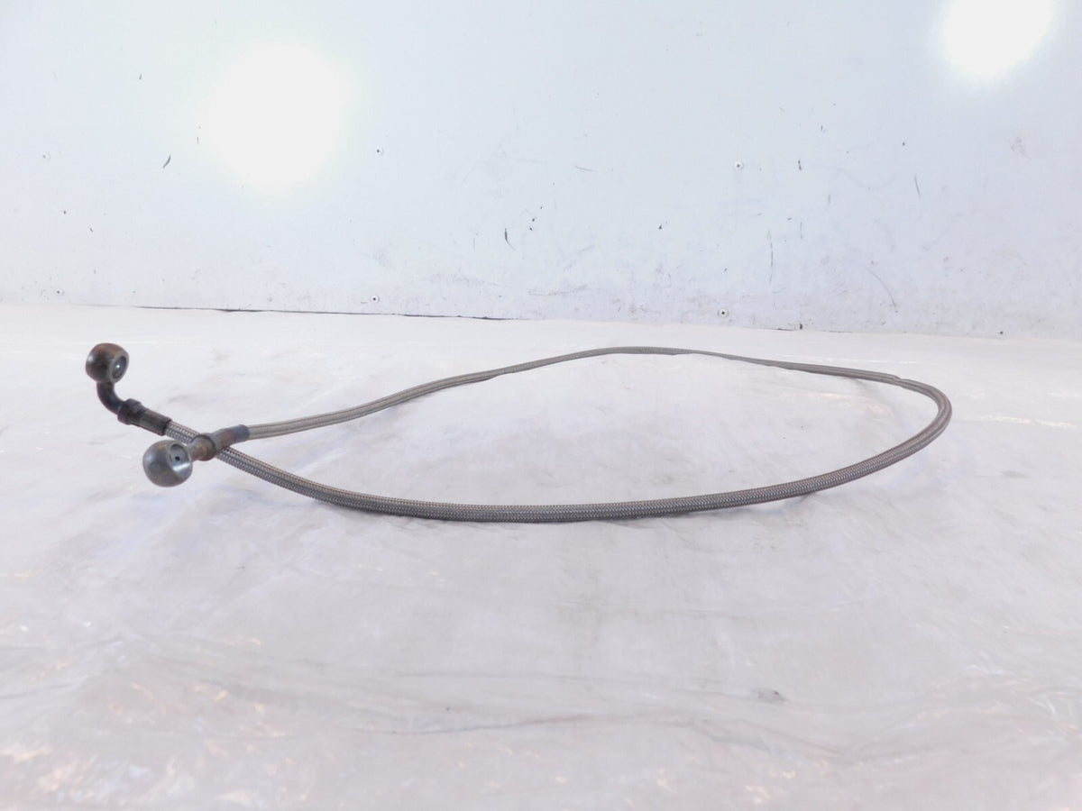 Harley Davidson Sportster 883 & 1200 Custom Front Wheel Braided Brake Line Hose - C3 Cycle