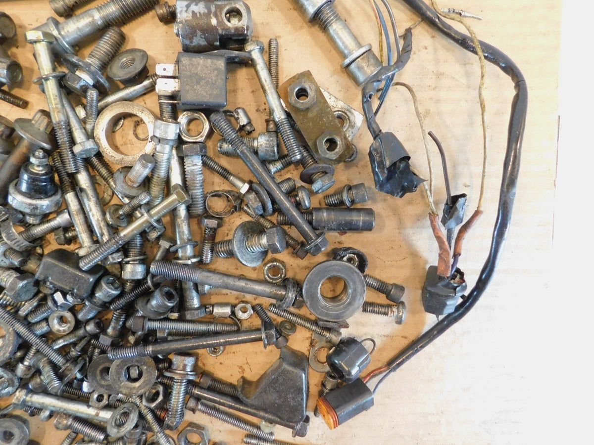 1995 Harley Davidson Sportster 883 Deluxe Hardware Nuts Bolts Brackets Parts Lot - C3 Cycle