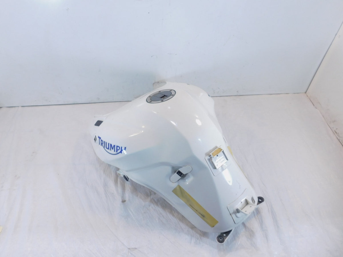 2006-2020 Triumph Tiger 1050 White Gas Petrol Fuel Tank Reservoir Cell - C3 Cycle
